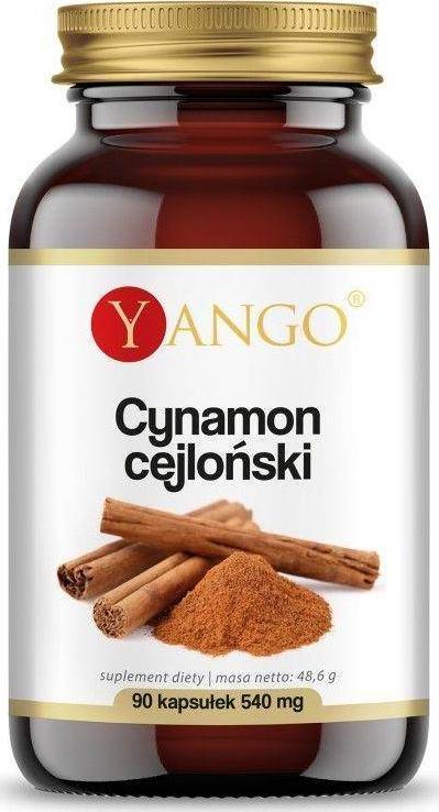 Yango Cynamon Cejloński 90 kapsu 1