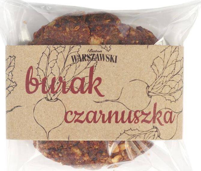 BATON WARSZAWSKI CIASTKO WARSZAWSKIE Burak i czarnuszka 60g 1