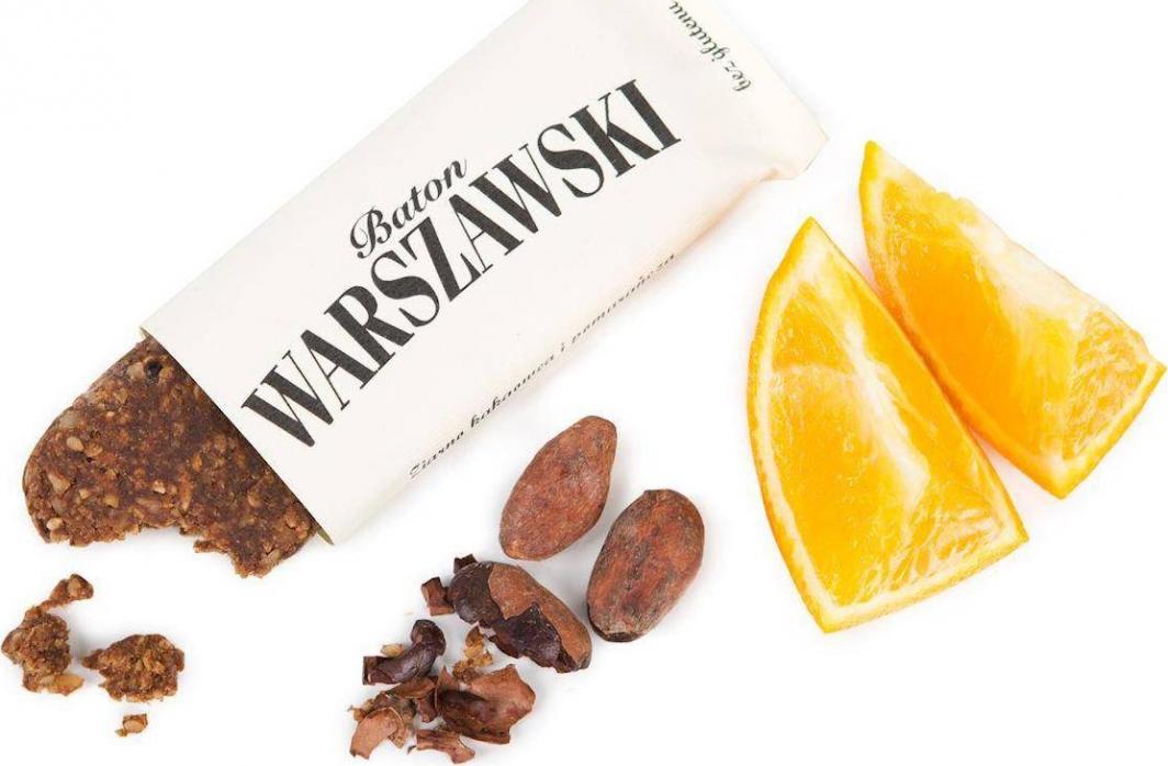 BATON WARSZAWSKI BATON WARSZAWSKI Ziarno kakaowca i pomarańcza 60g 1