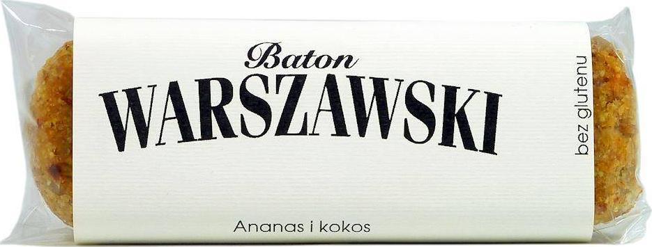 BATON WARSZAWSKI BATON WARSZAWSKI Ananas i kokos 60g 1