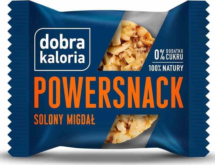 Dobra Kaloria Power snack - Solony migdał Dobra Kaloria, 30g 1