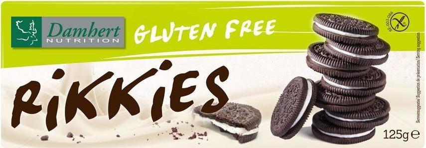 Damhert Ciastka z nadzieniem bez glutenu Damhert, 125g 1