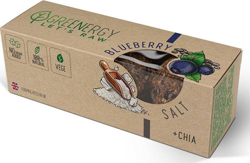 Greenergy Kulki Raw Jagoda-Sól Greenergy, 48g 1