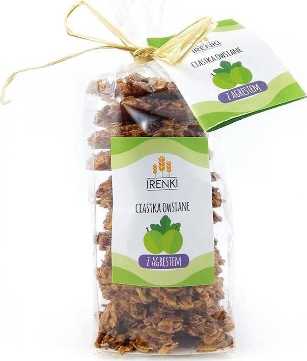 IRENKI Ciastka owsiane z agrestem Irenki, 175g 1