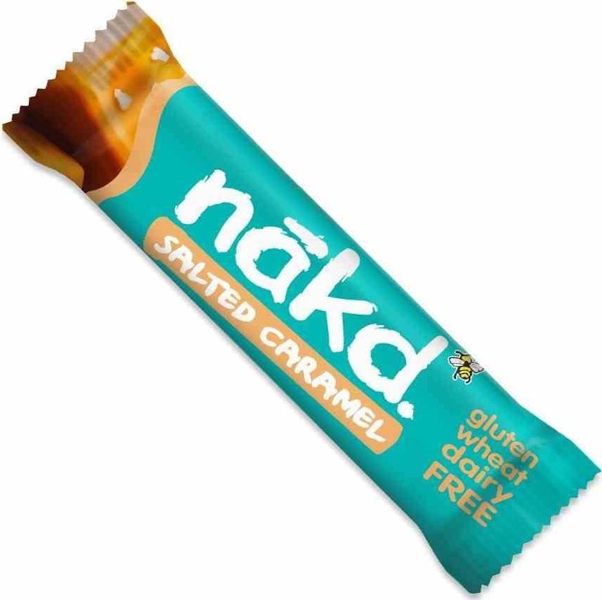 Nakd Baton RAW o smaku solonego karmelu "SALTED CARAMEL" nakd, 35g 1