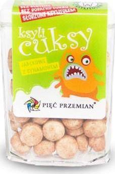 PIĘĆ PRZEMIAN PIĘĆ PRZEMIAN Cuksy jabłko z cynamonem z ksylitolem 13g 1
