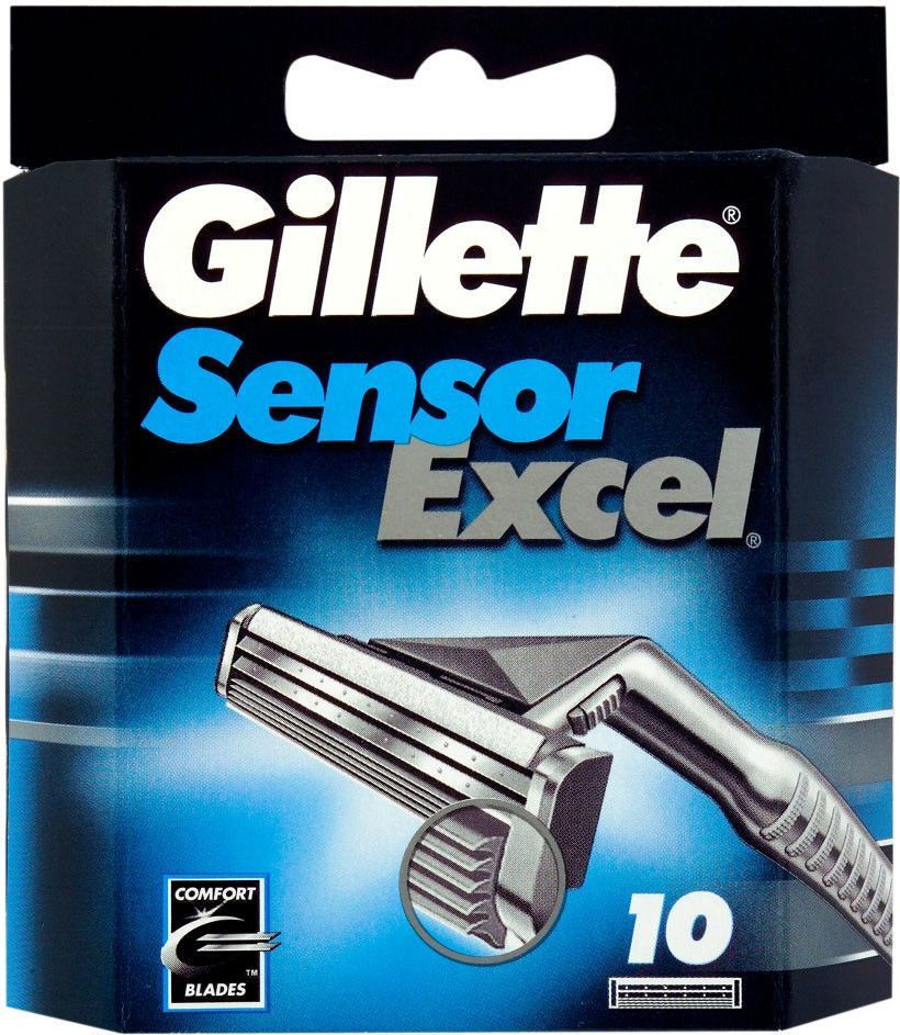  Gillette Sensor Excel - wkłady do maszynki 10szt 1