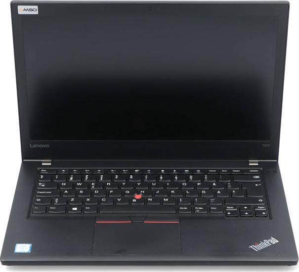 Laptop Lenovo Lenovo ThinkPad T470 i5-6200U 8GB 240GB SSD 1920x1080 Klasa A + Torba + Mysz 1