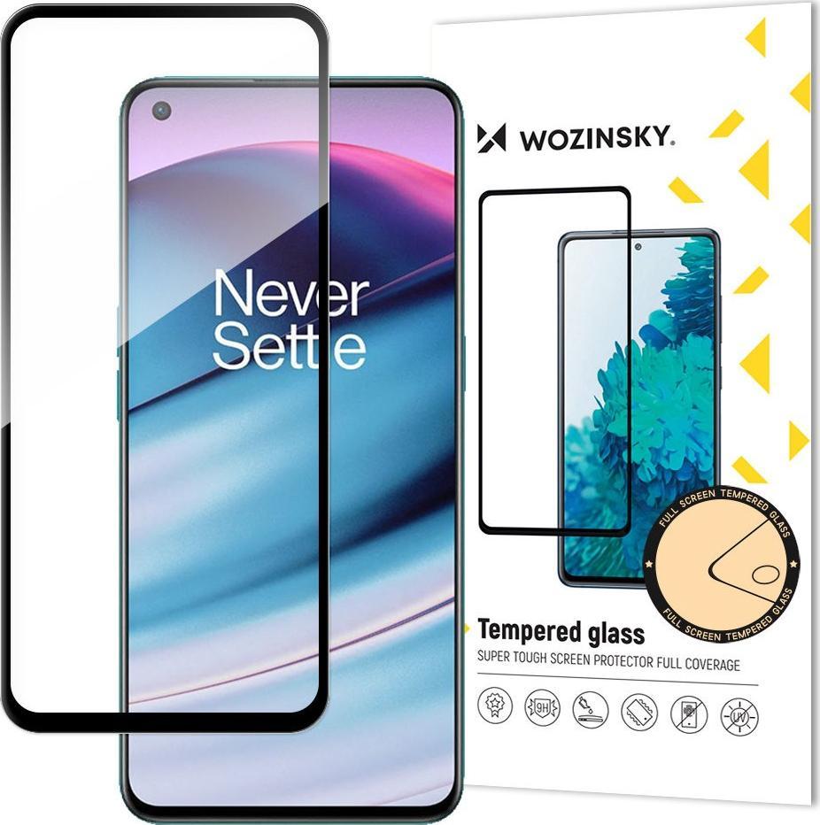Wozinsky Wozinsky super wytrzymałe szkło hartowane Full Glue na cały ekran z ramką Case Friendly OnePlus Nord CE 5G czarny 1