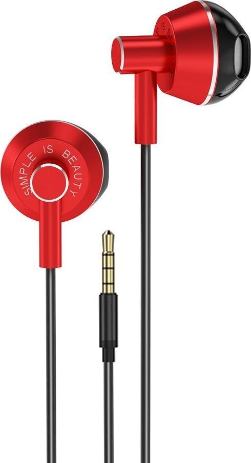 Słuchawki XO XO słuchawki przewodowe EP34 jack 3,5mm douszne czarne 1