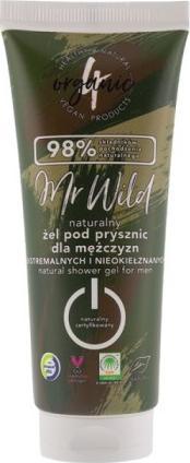 4organic Mr Wild naturalny żel pod prysznic dla mężczyzn 75ml 1