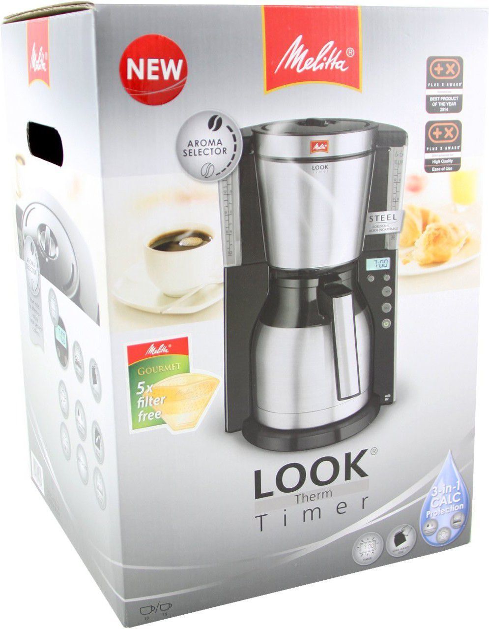 Melitta Look Therm Timer 1011 16 Entkalken Melitta Look Therm Timer 1011-16 - Ekspres przelewowy - Morele.net