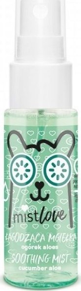 Floslek MistLove łagodząca mgiełka do twarzy, ciała i włosów Ogórek i Aloes 30ml 1