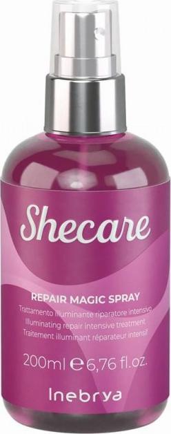 Inebrya INEBRYA_Shecare Repair Magic Spray złuszczająco-łagodzący spray do włosów zniszczonych zabiegami chemicznymi 200ml 1