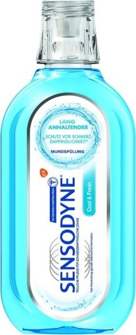 Sensodyne (DE) Sensodyne, Cool & Fresh, Płyn do płukania jamy ustnej z fluorem, 500 ml (PRODUKT Z NIEMIEC) 1