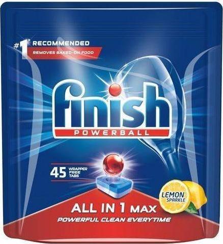 Finish Finish, All in 1 Max, Tabletki do zmywarki, lemon, 48 sztuk (HIT) 1