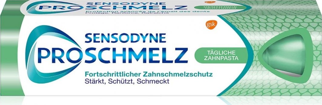 Sensodyne (DE) Sensodyne, ProSchmelz, Pasta do zębów, zaawansowana ochrona szkliwa, 75 ml (PRODUKT Z NIEMIEC) 1