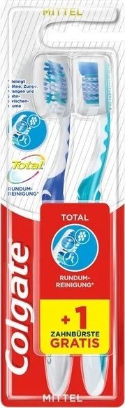Colgate (DE) Colgate, Szczoteczka do zębów, średnia, 2 sztuki (PRODUKT Z NIEMIEC) 1