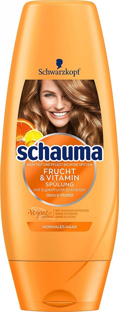 Schauma (DE) Schwarzkopf Schauma, Odżywka do włosów, owoce i witaminy, 250 ml (PRODUKT Z NIEMIEC) 1