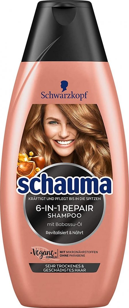 Schauma (DE) Schwarzkopf Schauma szampon, 6-w-1 Repair, 400 ml (PRODUKT Z NIEMIEC) 1
