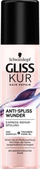 Gliss Kur (DE) Gliss Kur, Anti Spliss, Ekspresowa odżywka, 200 ml (PRODUKT Z NIEMIEC) 1