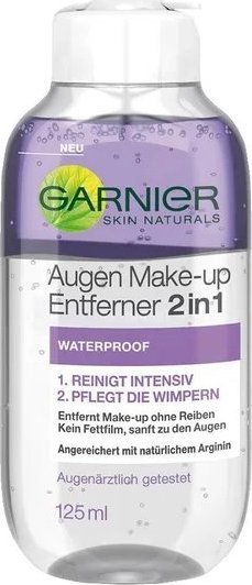 Garnier (DE) Garnier, Skin Naturals, Płyn do demakijażu oczu, 125 ml (PRODUKT Z NIEMIEC) 1