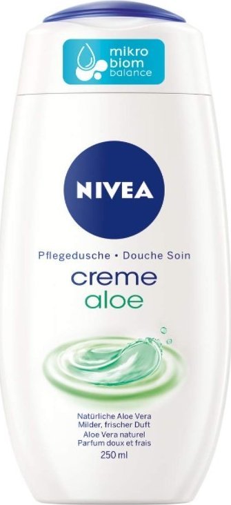 Nivea (DE) Nivea, Cream & Aloe, Żel pod prysznic, 250ml (PRODUKT Z NIEMIEC) 1