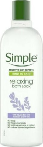 Simple (DE) Simple, Relaxing Bath Soak, Płyn do kąpieli, 400ml (PRODUKT Z NIEMIEC) 1