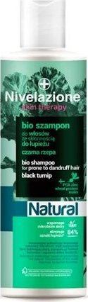 Nivelazione Nivelazione SkinTherapy, Bio Szampon do włosów ze skłonnością do łupieżu, czarna rzepa, 300 ml - Data ważności:31.5.2022 1