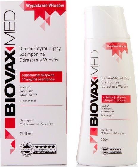 BIOVAX Biovax Med Szampon na odrastanie włosów 200 ml - Długi termin ważności! 1