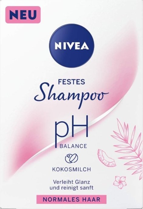 Nivea (DE) Nivea, Szampon w kostce z mleczkiem kokosowym, 75g (PRODUKT Z NIEMIEC) 1