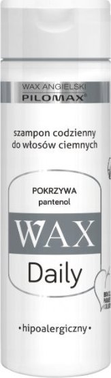 Wax Wax Angielski Pilomax, Daily Szampon do włosów ciemnych, 200 ml - Długi termin ważności! 1