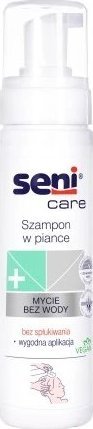 Seni Care Seni Care, Szampon w piance do mycia włosów bez użycia wody, 200 ml - Długi termin ważności! 1