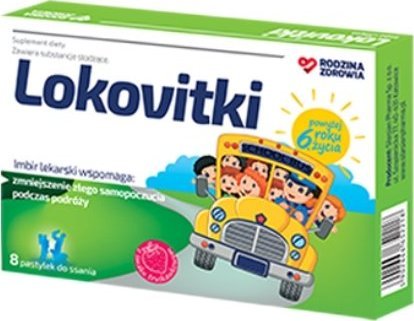 Silesian Pharma Rodzina Zdrowia, Lokovitki, 8 pastylek do ssania - Długi termin ważności! 1