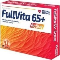 Silesian Pharma Rodzina Zdrowia FullVita 65+ Active 30 tabletek - Długi termin ważności! 1