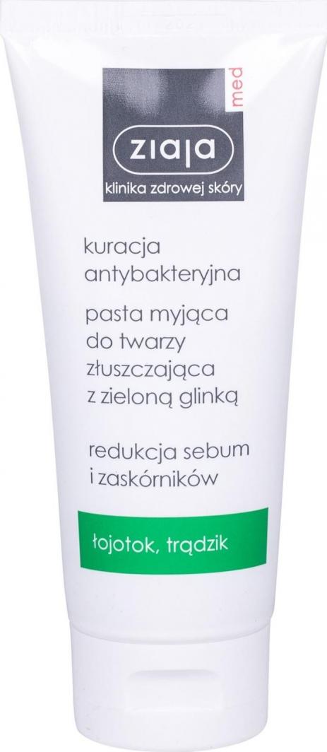 Ziaja Ziaja Med Antibacterial Treatment Cleansing Paste Krem oczyszczający 75ml 1