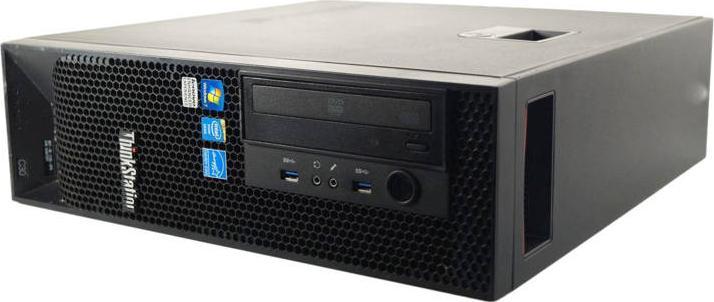 Komputer Lenovo Lenovo ThinkStation C30 2xE5-2609v2 4x2.5GHz 16GB 240GB SSD NVS DVD Windows 10 Professional PL 1