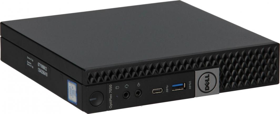 Komputer Dell Komputer Dell Optiplex 7050 mUSFF i5-6600 8 GB 240 SSD W10Pro A- 1