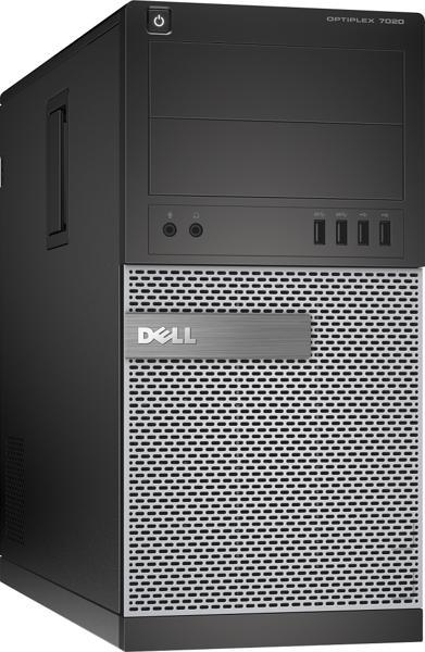 Komputer Dell Dell Optiplex 7020 Tower Core i5 4570 (4-gen.) 3,2 GHz / 8 GB / 240 SSD / DVD / Win 10 Prof. (Update) 1