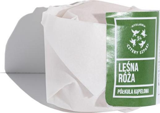 Mydlarnia Cztery Szpaki Półkula kąpielowa leśna róża - 55 g 1