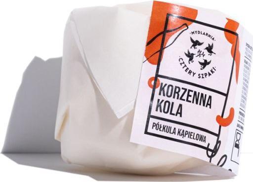 Mydlarnia Cztery Szpaki Półkula kąpielowa korzenna kola - 55 g 1