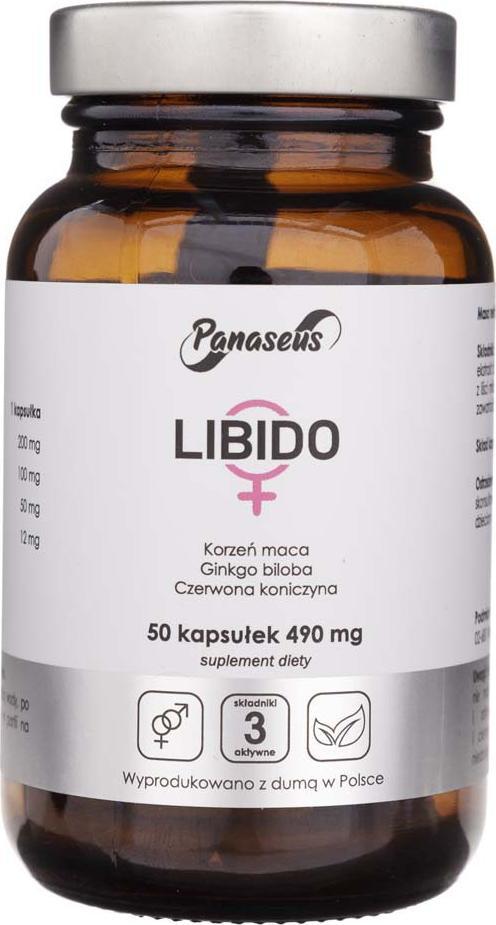 Yango Panaseus Libido Kobieta 490 mg - 50 kapsułek 1