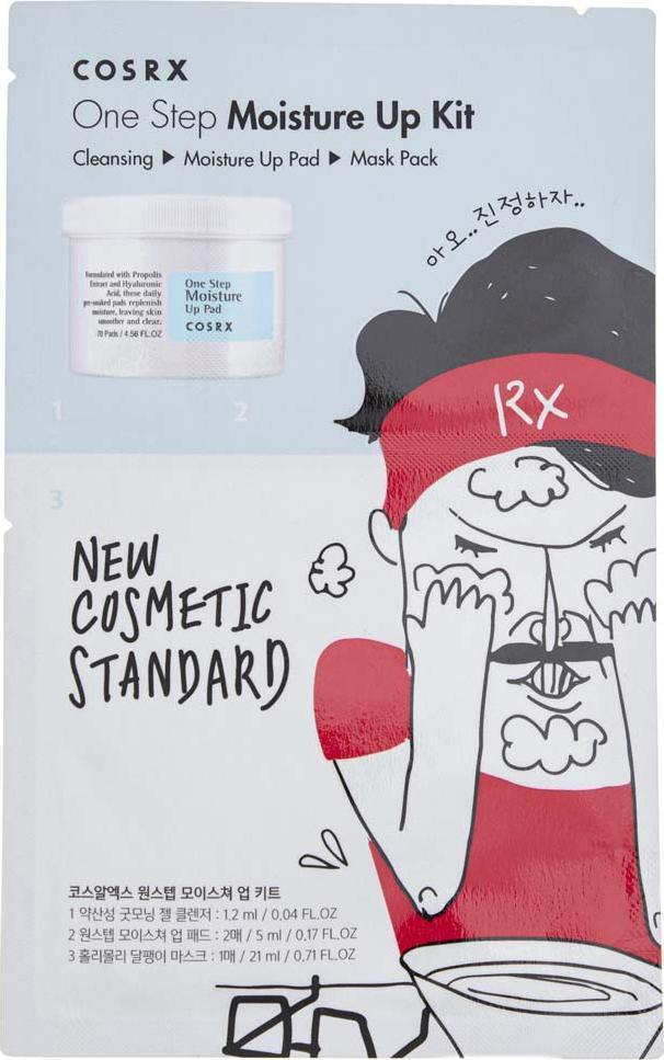 CosRx COSRX One Step Moisture Up Kit Trzyetapowy zestaw nawilżający do twarzy 1