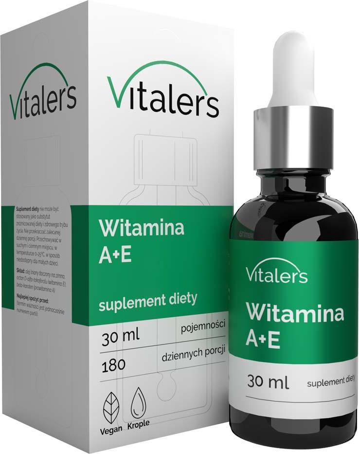 Vitalers Vitaler's Witamina A + E 800 Mcg Krople - 30 Ml - Morele.net