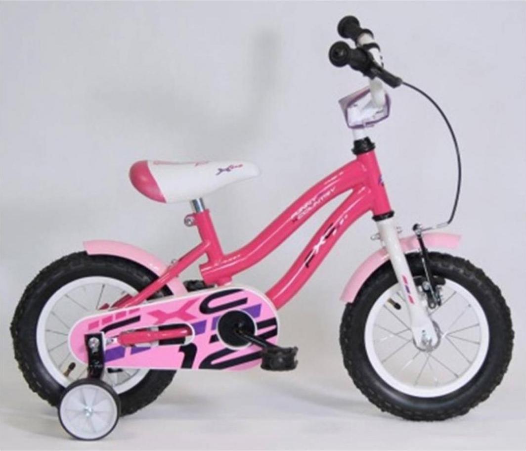 FXC Rower BMX-12" Girl różowo-biały 1