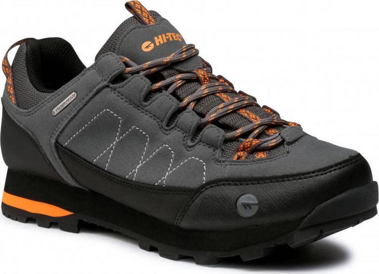 Buty trekkingowe męskie Hi-Tec Buty Hi-Tec Gelen II Low WP dark grey-black-orange 42 1