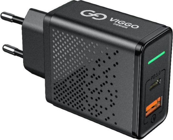 Ładowarka Viggo Design 1x USB-A 1x USB-C 1