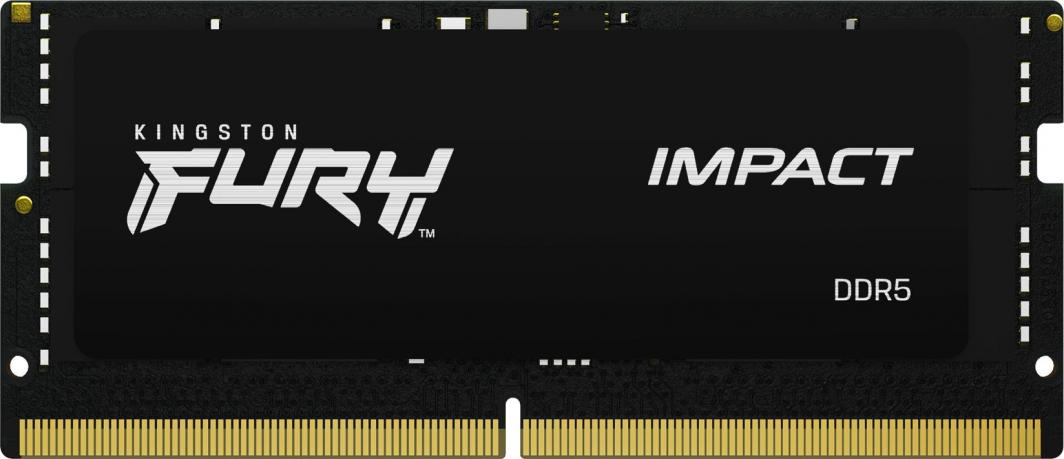 メモリー Kingston FURY IMPACT DDR5 32GB (2x16GB) Kingston Fury Impact, SODIMM, DDR5, 32 GB, 4800 MHz, CL38