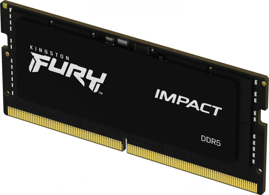 Kingston Fury Impact, SODIMM, DDR5, 32 GB, 4800 MHz, CL38