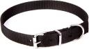 Dingo obroża z taśmy polipropylenowej, pojedyncza szer. 1,0 cm dł.35 cm ( 23-32 cm ) czarna